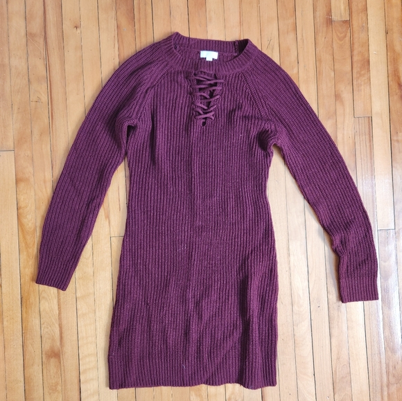 Charming Charlie Knit sweater dress, size small - Picture 2 of 5